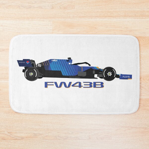 Item preview, Williams Racing F1 Team 2021 car FW43B George Russell x Nicholas Latifi designed and sold by FormulaGTee1.