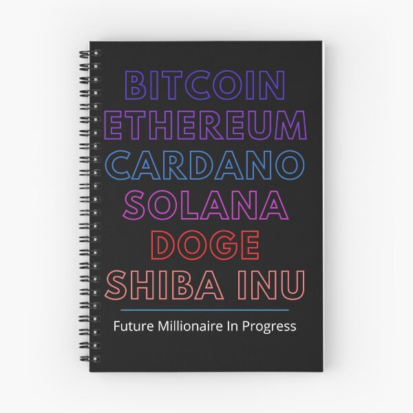Item preview, Crypto Portfolio Cryptocurrency Design designed and sold by Funny-Tees4U.