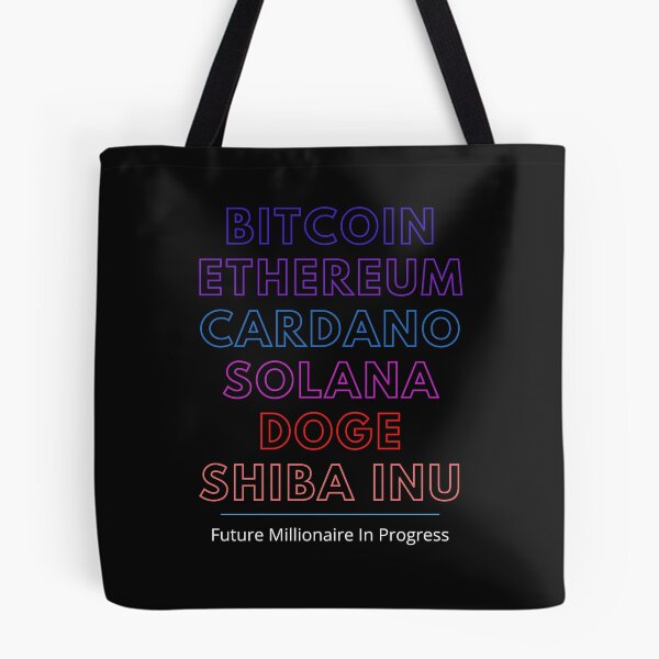 Item preview, Crypto Portfolio Cryptocurrency Design designed and sold by Funny-Tees4U.
