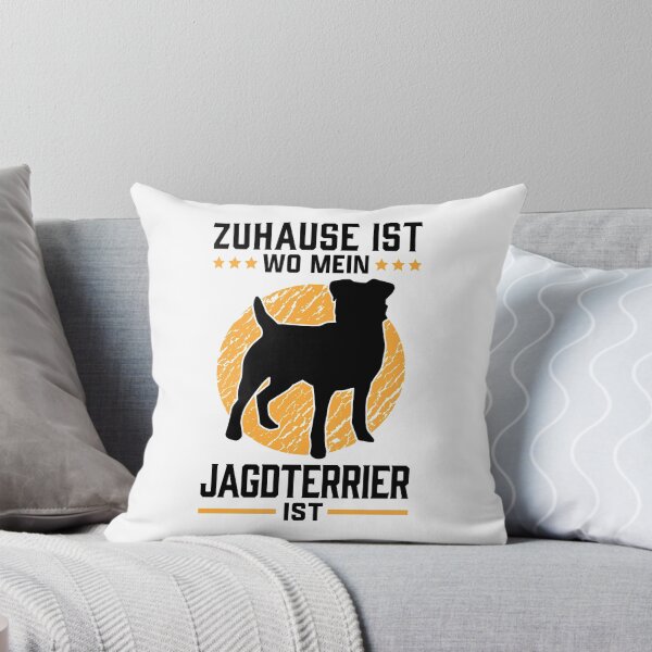 Artikelvorschau, Deutscher Jagdterrier mein Zuhause Jagdhund entworfen und verkauft von madgrfx.