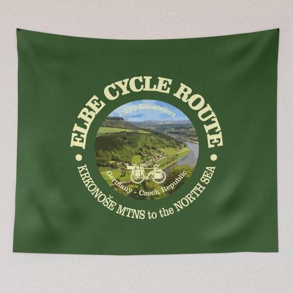 Item preview, Elbe Cycle Route (cycling c) designed and sold by curranmorgan.
