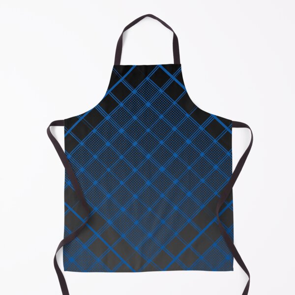 Item preview, Criss Cross Wide Line Pattern Angled in Blue with Gradated Shades of Black designed and sold by Neil Feigeles.