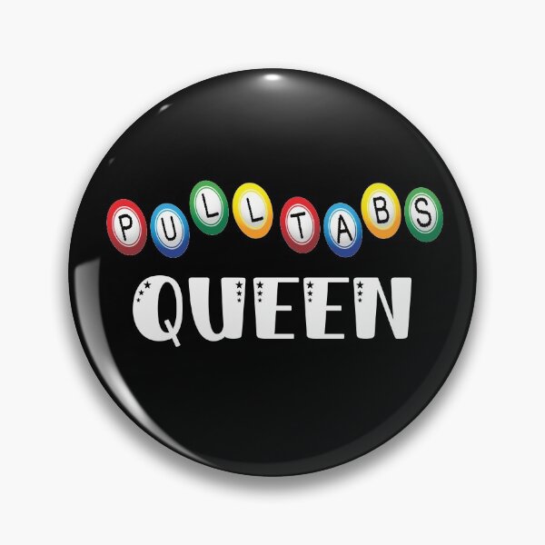 Item preview, Pull Tabs Queen.  Bingo Addict.  designed and sold by luvmhykdesigns.