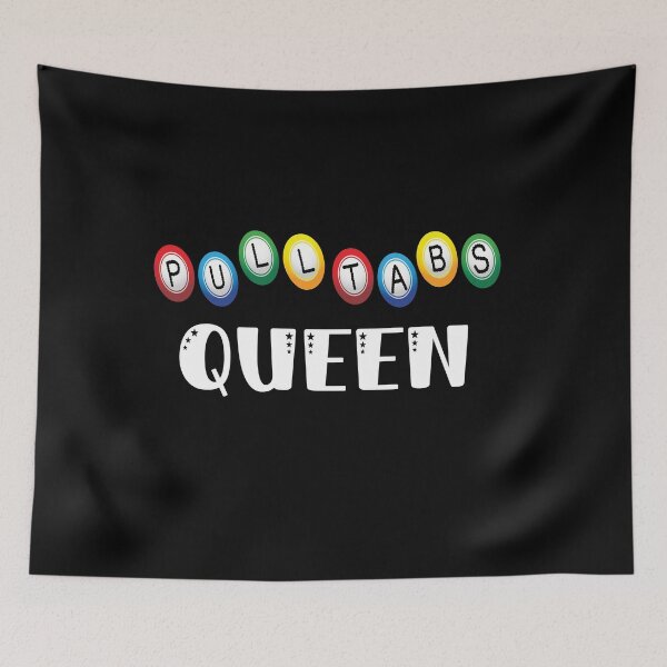 Item preview, Pull Tabs Queen.  Bingo Addict.  designed and sold by luvmhykdesigns.