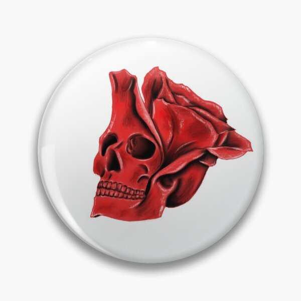 Item preview, Rose Skull designed and sold by lureason.