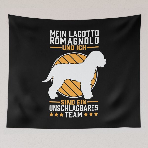 Item preview, Lagotto Romagnolo unbeatable truffle dog saying designed and sold by madgrfx.