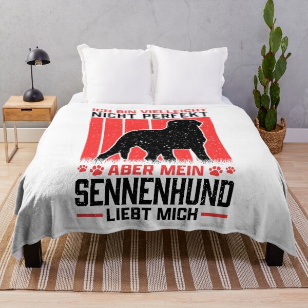 Item preview, Swiss Mountain Dog loves me Farm dog Switzerland designed and sold by madgrfx.