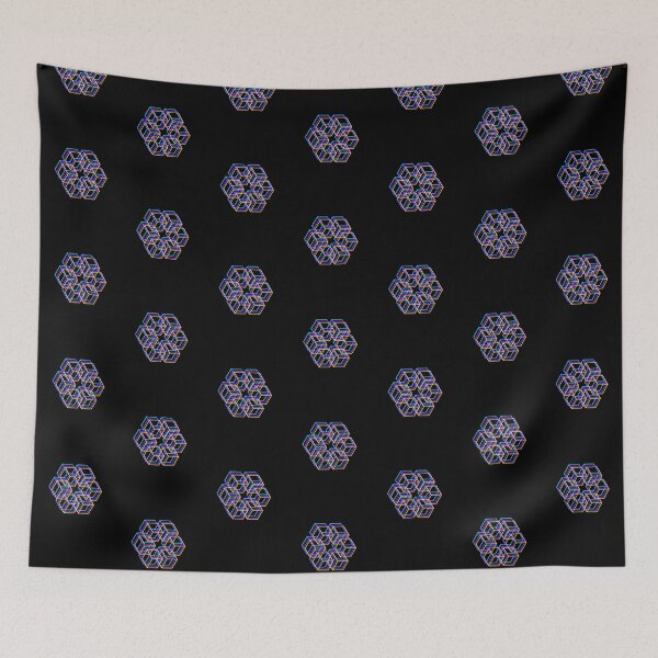 Item preview, Geometric multicolor cubes designed and sold by Seoul26.