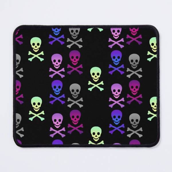 Item preview, Skull and Crossbones Pirate Flag Gradient Field designed and sold by MOP-tees.