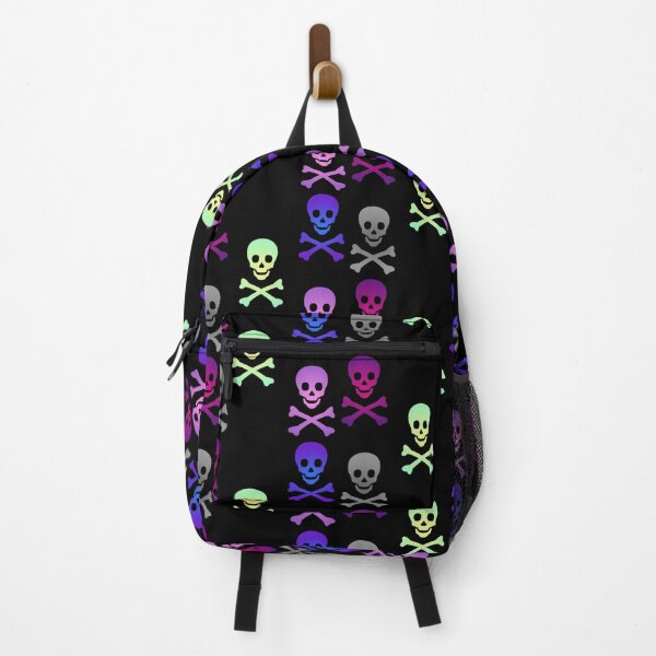 Item preview, Skull and Crossbones Pirate Flag Gradient Field designed and sold by MOP-tees.