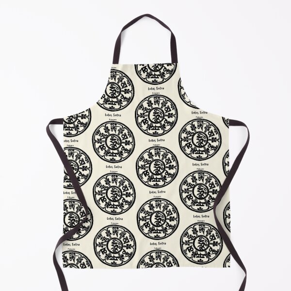 Item preview, Lotus Sutra Black Print - Tibetan Mandala  designed and sold by Loving Nature Gifts.