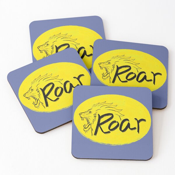 Item preview, Lion image with Roar designed and sold by Studio Krishnaa.