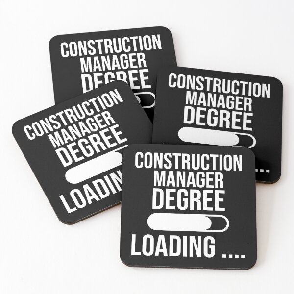 Item preview, Construction Manager Degree Loading : Funny Construction Manager T-shirt Coworker Gag Gift For Men And Women (Birthday, Halloween, Christmas & Thanksgiving Gifts Idea) designed and sold by Letaf.