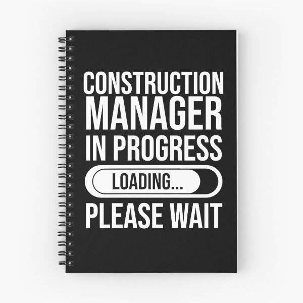 Item preview, Construction Manager In Progress Loading Please Wait : Funny Construction Manager T-shirt Coworker Gag Gift For Men And Women (Birthday, Halloween, Christmas & Thanksgiving Gifts Idea) designed and sold by Letaf.