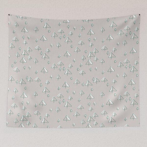 Item preview, Forest of Minimal Christmas Trees | Pattern designed and sold by Menega  Sabidussi.