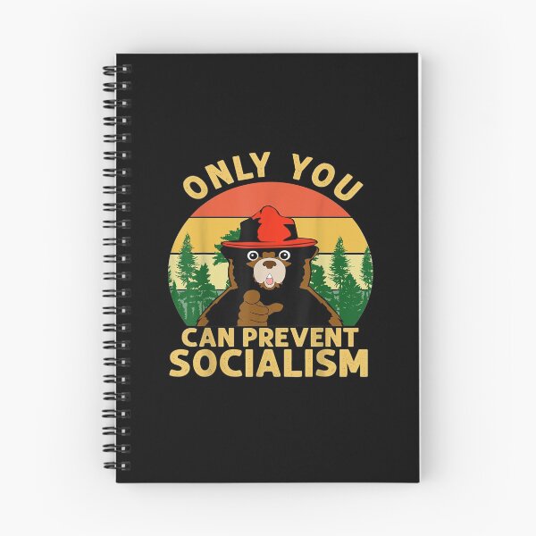 Item preview, Only You Can Prevent Socialism Bear Camping Vintage Anti designed and sold by Shopyfine.