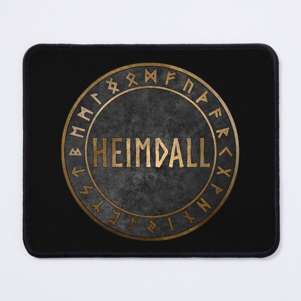 Item preview, Heimdall Norse God with Viking Runes designed and sold by Agema Apparel.