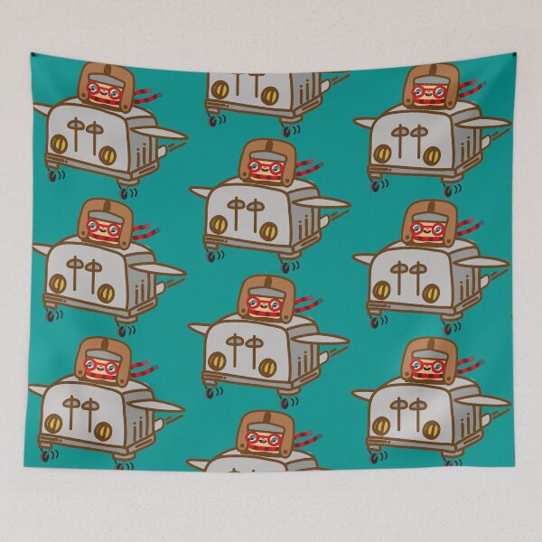 Item preview, BREAD the boy aviator bread in toaster designed and sold by Markine.