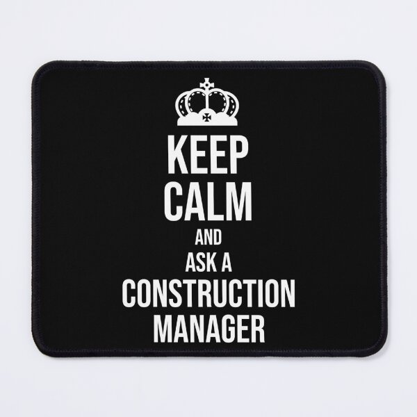 Item preview, Keep Calm and Ask a Construction Manager : Funny Construction Manager T-shirt Coworker Gag Gift For Men And Women (Birthday, Halloween, Christmas & Thanksgiving Gifts Idea) designed and sold by Letaf.
