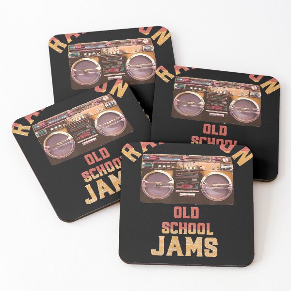 Item preview, Raised On Old School Jams Vintage Hip Hop R&B Music designed and sold by MartMcconnell.