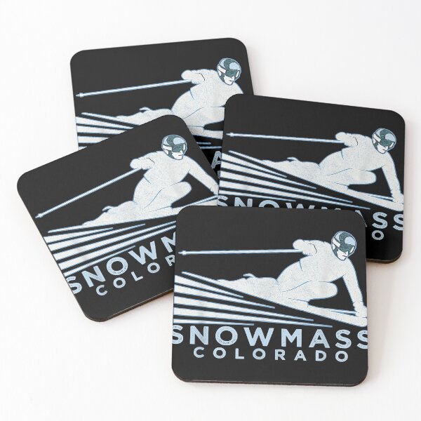 Item preview, Retro Ski Snowmass, Colorado Illustration - Vintage Snow Ski designed and sold by GracielaSimms.