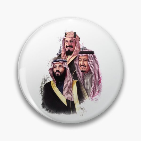 Item preview, Group Photo of King Abdulaziz, King Salman and Crown Prince Mohammed bin Salman designed and sold by PeopleLoveLife.