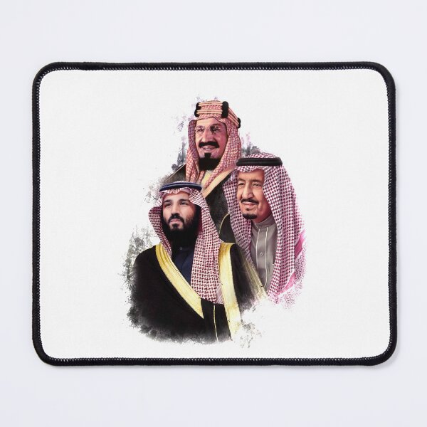 Item preview, Group Photo of King Abdulaziz, King Salman and Crown Prince Mohammed bin Salman   designed and sold by PeopleLoveLife.