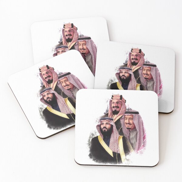 Item preview, Group Photo of King Abdulaziz, King Salman and Crown Prince Mohammed bin Salman   designed and sold by PeopleLoveLife.