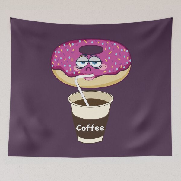 Item preview, Morning coffee with donuts designed and sold by Donutlovers.