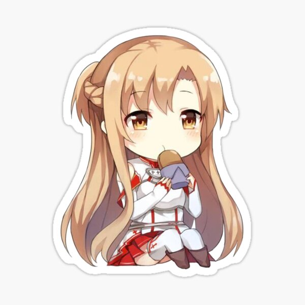 Sword Art Online - Anime- Asuna Yuuki d. Bikini Sun Fun Sticker Vinyl Decal  SAO