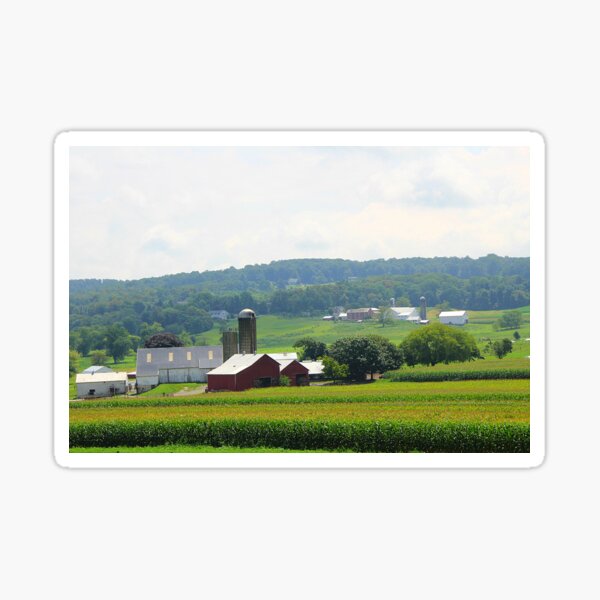 Vista previa del artículo con la obra «Amish Farm», diseñado y vendido por RoseC.