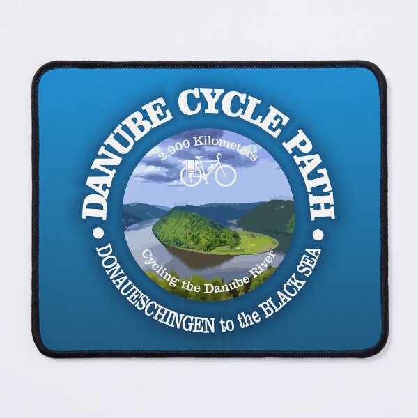 Item preview, Danube Cycle Path (cycling c) designed and sold by curranmorgan.
