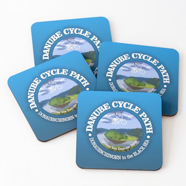 Item preview, Danube Cycle Path (cycling c) designed and sold by curranmorgan.