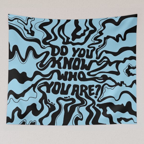Item preview, Do You Know Who You Are - Black & Blue designed and sold by thatistt.