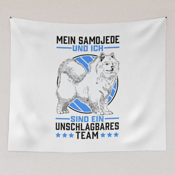 Item preview, Samoyed unbeatable Sled dog Samojedenspitz designed and sold by madgrfx.