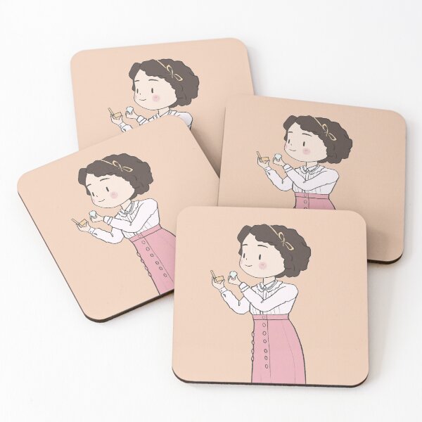 Item preview, Cute Hand Drawn History Figures Lily Elsie designed and sold by MariOyama.