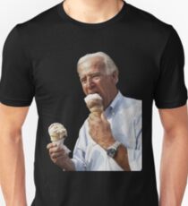 Joe Biden Eis essen Unisex T-Shirt