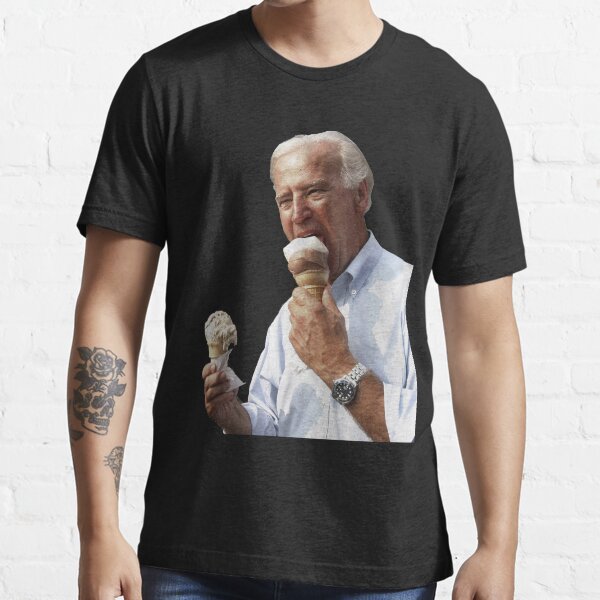 Joe Biden Eating Ice Cream Essential T-Shirt