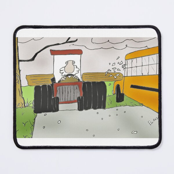Item preview, " Bus Story " tractor mishap designed and sold by BrianDekter.
