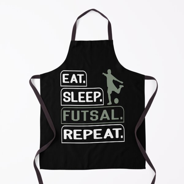 Item preview, Eat Sleep Futsal Repeat designed and sold by AmethystMurad.