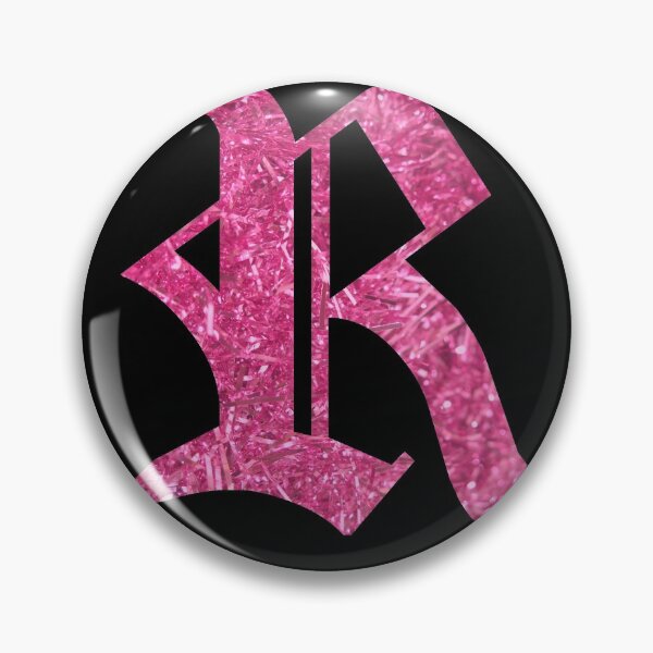 Item preview, The Letter R- Capital Pink Glitter Gothic designed and sold by TheLykosApparel.