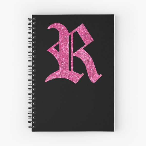 Item preview, The Letter R- Capital Pink Glitter Gothic designed and sold by TheLykosApparel.