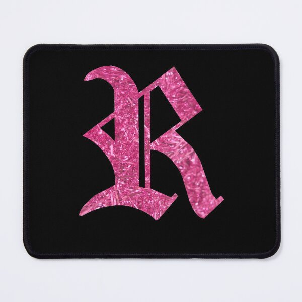 Item preview, The Letter R- Capital Pink Glitter Gothic designed and sold by TheLykosApparel.