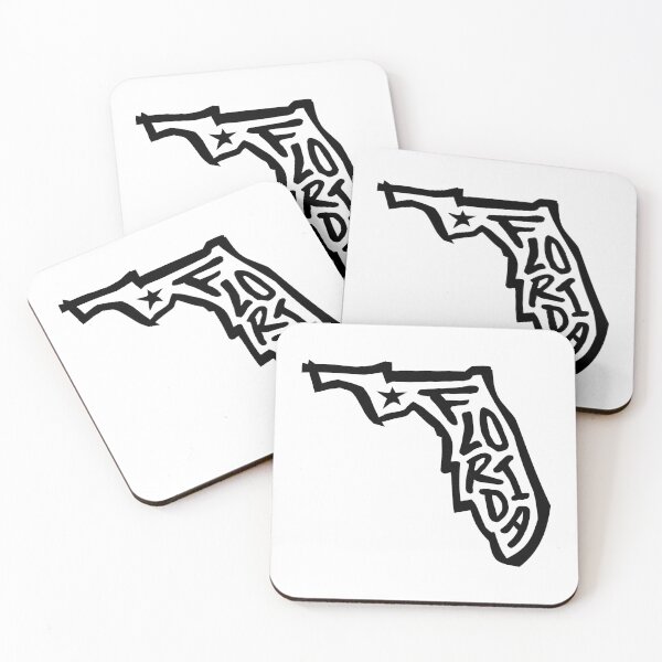Item preview, Florida Shape & Letters designed and sold by Trevor Kinkade.