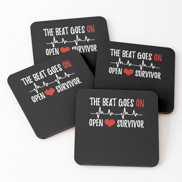 Item preview, Open Heart Surgery Survivor Beat Goes On Heartbeat designed and sold by tshirtexpressiv.
