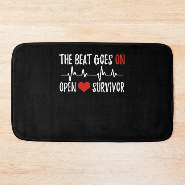 Item preview, Open Heart Surgery Survivor Beat Goes On Heartbeat designed and sold by tshirtexpressiv.