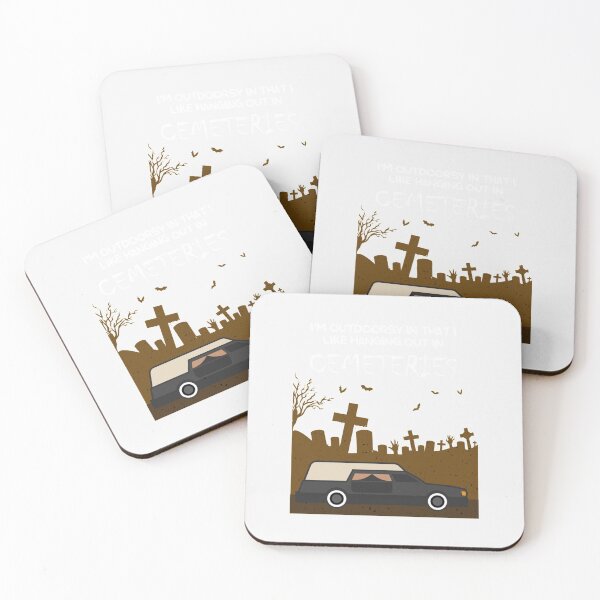 Item preview, Haning out in my Cemeteries Morticians Funeral Director | Perfect Gift designed and sold by ramonave.