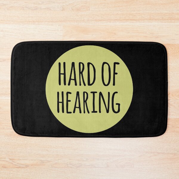 Item preview, Warning Hard of Hearing Premium designed and sold by Design-Maniya.