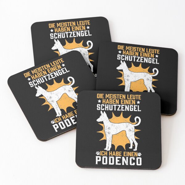 Item preview, Podenco Guardian Angel Spanish Hunting Dog saying designed and sold by madgrfx.