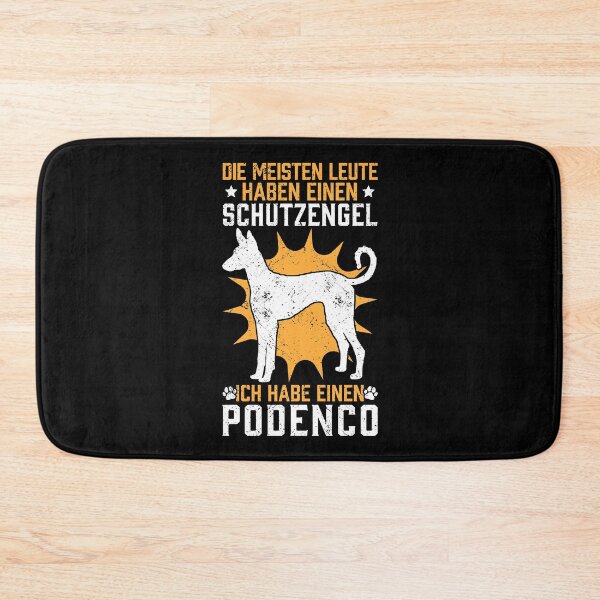 Item preview, Podenco Guardian Angel Spanish Hunting Dog saying designed and sold by madgrfx.